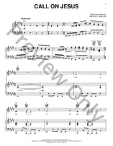 Call on Jesus piano sheet music cover